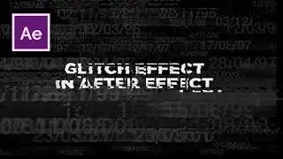 Glitch Effect in After Effect | Glitch After Effect Tutorial | Sarveyam Creations