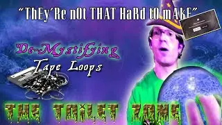 Youtuber shows how to make tape loops...INSTANTLY regrets it!