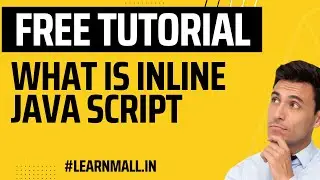 Learn Inline JavaScript | Most Simplest Way to Learn
