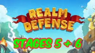 Realm Defense / Stages 5 + 6/ Starring to unlock special skills
