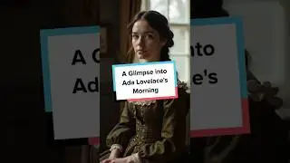 A Glimpse into Ada Lovelace's Morning #Shorts