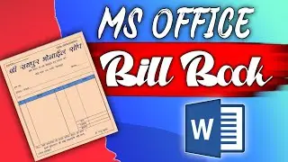 Make a bill book in A5 size , how to create a bill paper in ms word ?