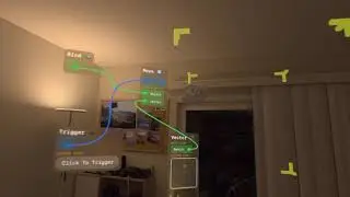 Pegboard running on Apple Vision Pro