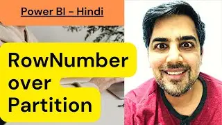 Power BI Row number over partition by using grouping (Urdu/Hindi) - 14 (Power BI Training)