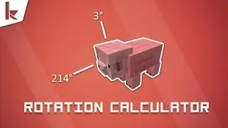 Minecraft - Rotation Calculator for 1.12 [Function]