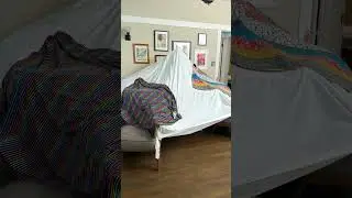 🥰 Easy way to make a fort! 