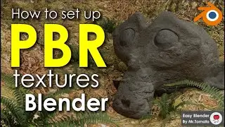 How to set up a PBR texture