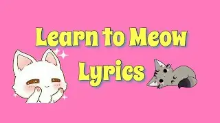 Learn to meow Lyrics (english version) - Xiao feng feng