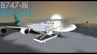 ROBLOX Beta Fleet 747 FLIGHT!! (Working)