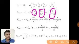 DIGITAL TO ANALOG CONVERTER (DAC)-WEIGHTED RESISTOR TYPE-EASY UNDERSTANDING IN ENGLISH