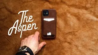 The Aspen Leather iPhone Case by Andar