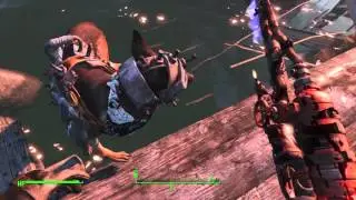 Fallout 4 glitchy plank!