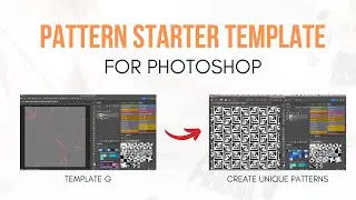 Pattern Template for Photoshop - Version G