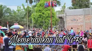 Memeriahkan hut ri ke-75 | desa tebing tinggi