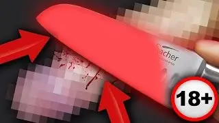EXPERIMENT⚠️ Glowing 1000 degree KNIFE VS my D*CK ?! [jk its clickbait]
