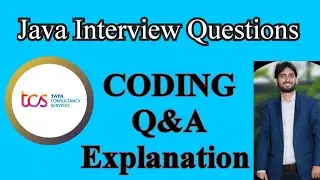 Java Interview Coding Questions || Code Asked in TCS  Interview || Interview Coding Questions