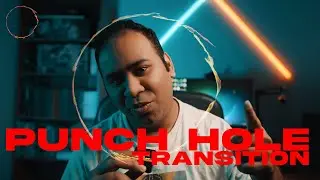 Make Your Videos Look Pro | Punch Hole Transitions 
