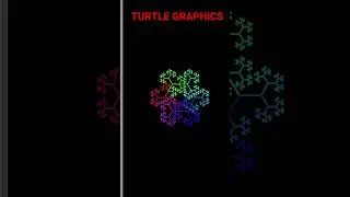 Turtle graphics | Python #shorts #python