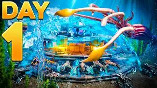 I Built an UNRAIDABLE Underwater Base in ARK: Survival Evolved