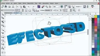 EFECTO 3D   Corel DRAW X6