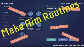 Make Personalized Aim Lab and Kovaaks Playlists | Aim Training Tutorials #12