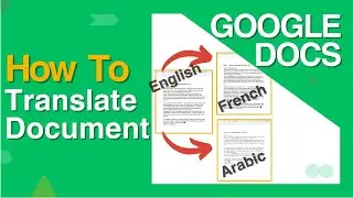 How To Translate A Document In Google Docs