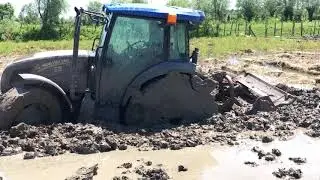 New Holland TD 75 Çamurda Kalması 