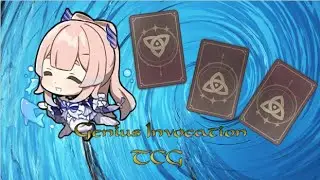 Genshin Impact - Genius Invocation TCG Gameplay 1 - Vs. Sangonomiya Kokomi