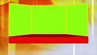 News Background with 3 green screen motion HD #