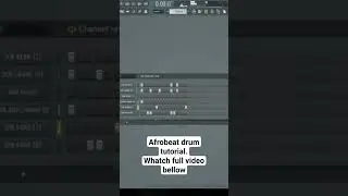 Afrobeat drum patterns FL studio