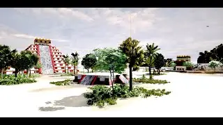 Chichen itza Animacion UE4 2020