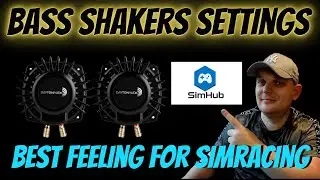 Best Bass Shaker Settings For Sim Racing - Using Simhub