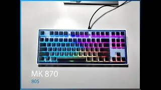 MK870 build | Sound test #mk870