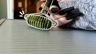Build Up Rolling on Textured Surfaces - No Talking ASMR