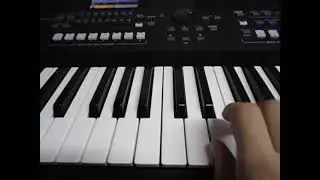 Yamaha PSR SX-600. Как стучат клавиши на инструменте