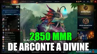 Como ser Divine en Dota 2 (Dia 2) Cuenta Arconte 2850 MMR aea