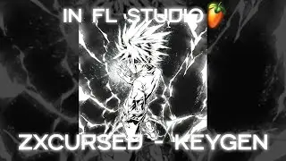 zxcursed - keygen (prod. KXNVRA) в FL Studio