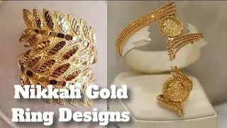 2023 Gold Ring Designs for Her | Latest Nikkah Gold Ring Designs | Engagement Rings