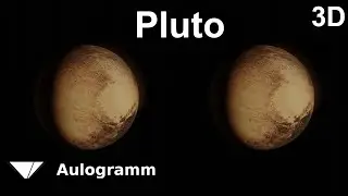 Pluto 3D - Side by side - 4K