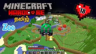 I Built a zoo in Minecraft Hardcore. Tamil.Guru GG