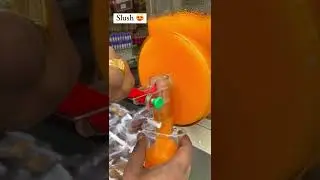 ice fruit🍍🍎🍓🍇 slush || trending slush with ice cream || #slushice #trending