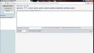 Query Execution in phpMyadmin