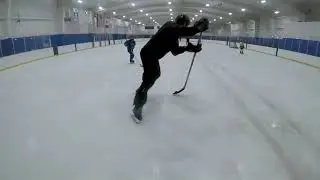 Ice Hockey Goalie, With A GoPro Mounted To My Helmet!