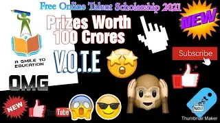 Free Online Scholarship Examination 2021😃🥰🤩🤑🤗