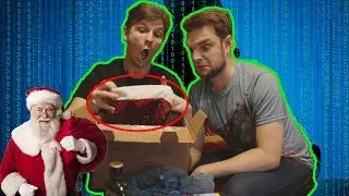 Посылка ДЕДА МОРОЗА из ДАРКНЕТА ЗА 300 000 РУБЛЕЙ + ПОЛИЦИЯ!!!