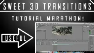 After Effects: Sweet 3D Transitions! (TM) | FNT