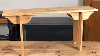 Build a Shaker Bench with Hand Tools - Hand Tool Woodworking