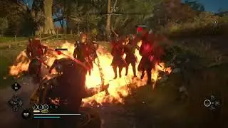 BLAZING THROUGH THE ENEMY - DAWNBLADE, BLAZING SWORD & FIRESTRIKE ABILITY Assassins Creed Valhalla