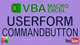 VBA Macro Excel - Userform - Commandbutton