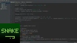Speed Coding Timelapse: Snake Game in Python